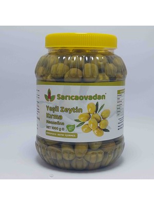 Sarıcaovadan Manzalina Dilme Yeşil Zeytin Net 1 Kg