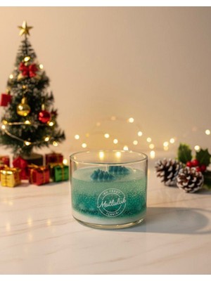 Liondes Candles Çam Ağaçlı Jel Mum