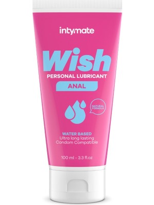 İntimateline Wish Premıum 100 ml Su Bazlı  Anal Kayganlaştırıcı Jel