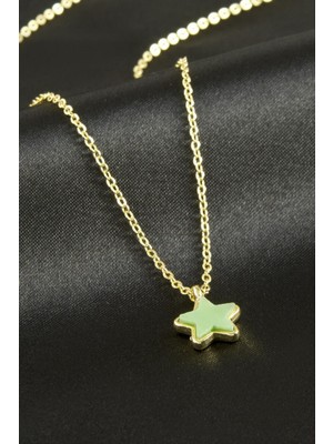 Zero Land Matrixzn Yıldız Polyester Kolye - Siyah