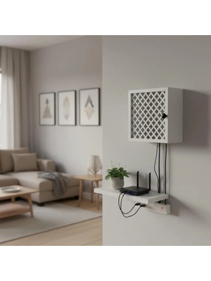 Altınbaşak Dekorasyon Modem Saklama Kutusu