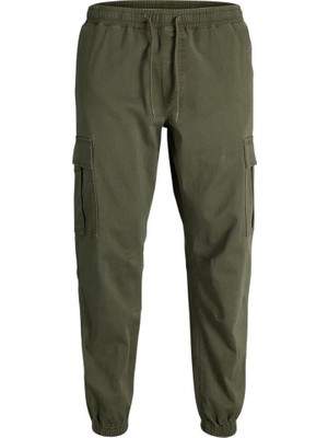 Jack & Jones Jpstkane Dylan Cuffed Cargo Erkek Kanvas Pantolon 12289589