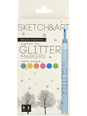 &art Simli Marker Seti (6 Renk)