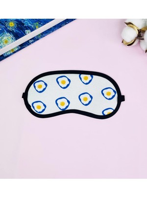 Giftmoda Yumurta Nazar Boncuk Tasarımlı Uyku Bandı