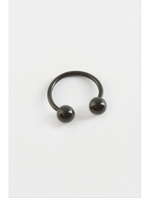 Zero Land Matrixzn Septum Çelik Piercing 1 Adet - Siyah
