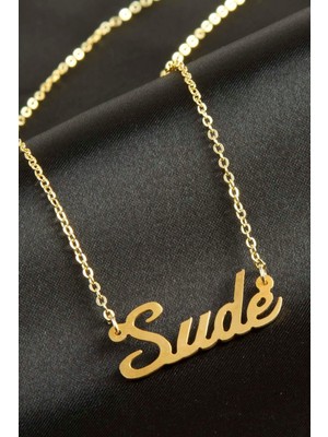 Tkçbj Sude Isimli Kolye (Kişiye Özel) Tkçbj