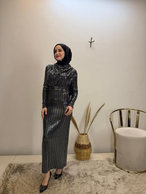 JOOQSTORE Pullu Elbise