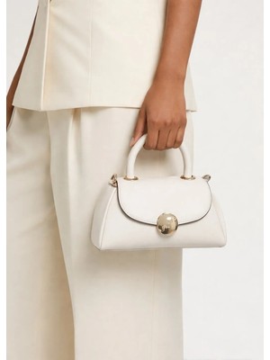 Deri  Görünümlü Şık Çanta