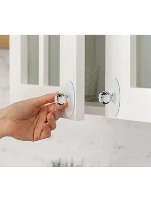 Nuveden Ieg™ Kristal Görünümlü Tutacak Seti