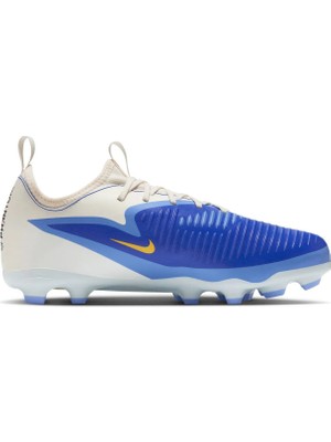 Nike Phantom 6 Low Academy Mg Çocuk Mavi Krampon