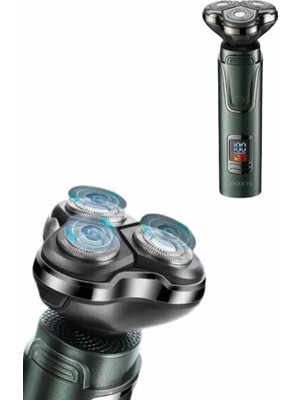Nuveden Ieg™ Dijital Göstergeli 3 Başlıklı Tıraş Makinesi Islak Kuru Lazer Öncesi Günlük