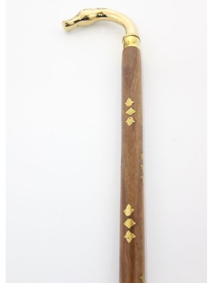 Nuveden Ieg™ Pirinç At Büstü Baston Model 2