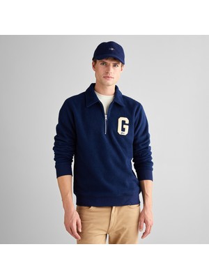Gant Men's Sweatshirt With G Badge Fleece