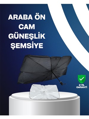 Nuveden Ieg™ Isı ve Uv Engelleyici Güneşlik – 360° Bükülebilir Şemsiye Sapı ile Konfor