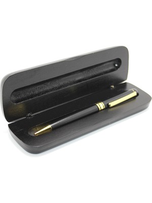 Nuveden Ieg™ Ahşap Kutulu Tükenmez Kalem Model 3