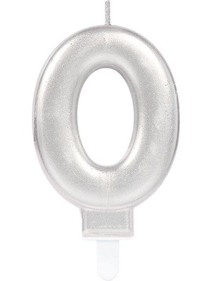Nuveden Ieg™ 0 Rakamı Mum Gümüş Renk