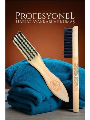 Nuveden Ieg™ Hsnet Nubuk Süet Paça Fırçası - Hassas Ayakkabılar Için Profesyonel Fırça