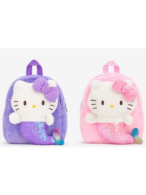 Nuveden Ieg™ Peluş Hello Kitty Deniz Kızı Sırt Çantası