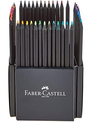 Nexa 116450 - Renkli Kalemler Blackwood, Edition, 50'li Kutu, Parlak Renkler, Yumuşak Çizgili, Siyah Ahşap