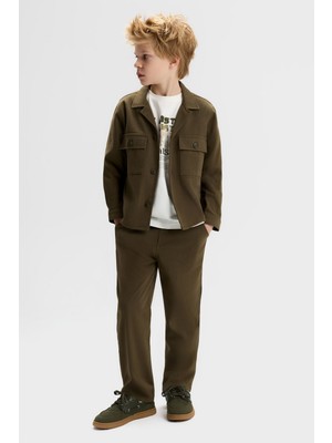 Nk Erkek Çocuk Mount Pantolon 8-14 Yaş Haki