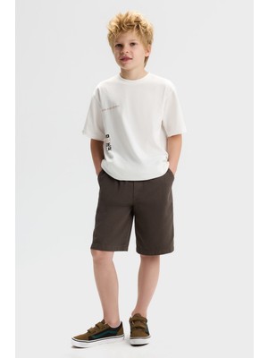 Nk Erkek Çocuk Hansel Şort 8-14 Yaş Antrasit