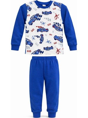 Remsa Erkek Çocuk Pamuklu Desenli Pijama Takımı 6068-17 SAKS01