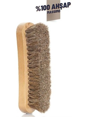 Nuveden Ieg™ Turk Massimo Ahşap Elbise Fırçası