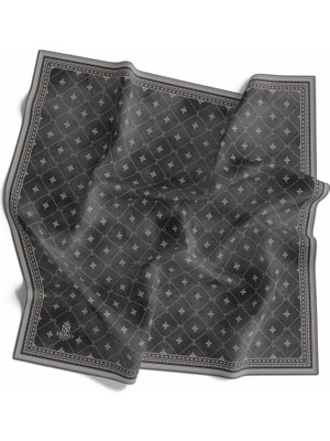 İpekal Ipekal Organik Eşarp Geometrik Desen 1002-12