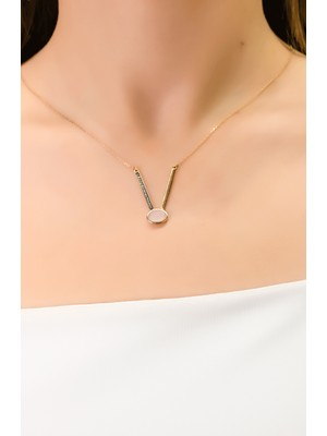 Tasarım Kolye 14 Ayar A015253