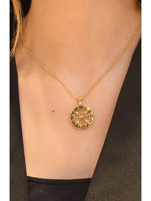 Pusula Saat Kolye 22 Ayar A056889