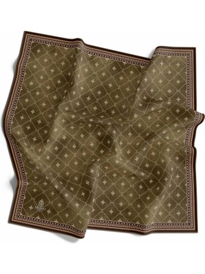 İpekal Ipekal Organik Eşarp Geometrik Desen 1002-01