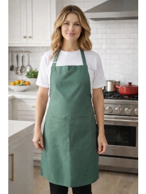 Mutfak Önlüğü Ayar Askılı Barista Kafe Restaurant (10 adet)