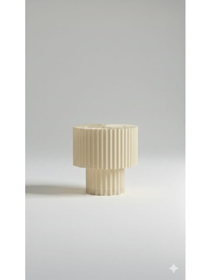 Block Tek Renk Abajur