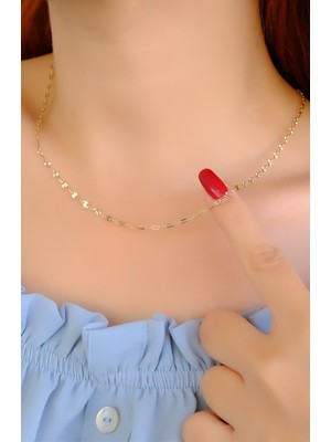 Çıtır Zincir Kolye 14 Ayar A084992