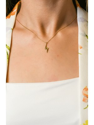 Şimşek Kolye 14 Ayar A037274