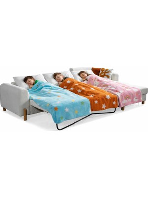 Dekorbizden Parla Köşe Koltuk Takımı yataklı sandıklı