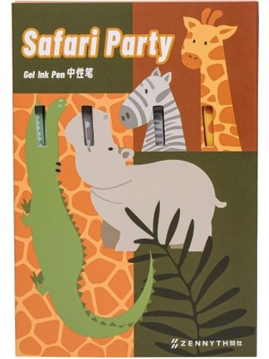 Nexa Zennyth Mavi Mürekkepli Jel Kalem 5'li