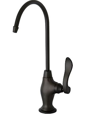 Nexa Gourmetier KS3195NFL Nuwave Fransız Tek Kolu Su Filtrasyon Musluğu, Yağ Ovuşturdu Bronz, 10,81 x 4,63 x 1,75