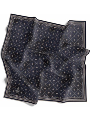 İpekal Ipekal Organik Eşarp Geometrik Desen 1002-03