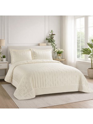 Nevore Home Luxury 240X260 cm Kapitone Çift Kişilik Yatak Örtüsü Seti  | Modern & Şık Tasarım