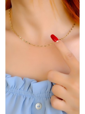 Çıtır Zincir Kolye 14 Ayar A085004