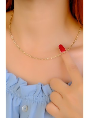 Çıtır Zincir Kolye 14 Ayar A085001