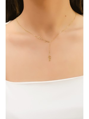 Harf Kolye 14 Ayar A052260