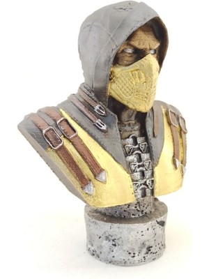 Nuveden Ieg™ Polyester Scorpion Büst Büyük Boy