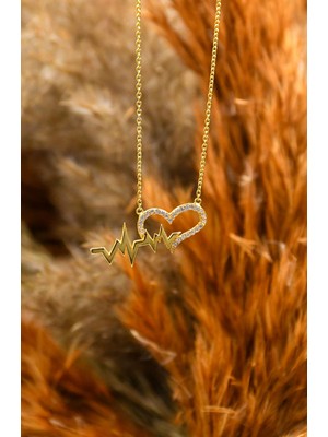 Kalp Atışı Kolye 22 Ayar A065343