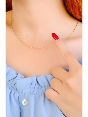 Çıtır Zincir Kolye 14 Ayar A085000