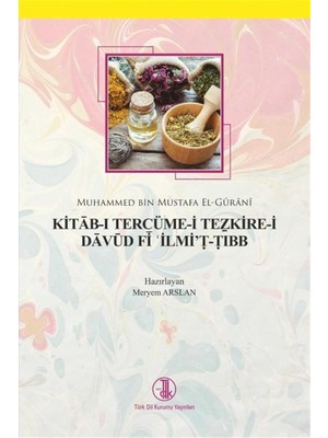 Nexa Kitab-I Tercüme-I Tezkire-I Davud Fi Ilmi't-Tıbb