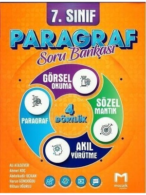 Nexa 7. Sınıf Paragraf Soru Bankası