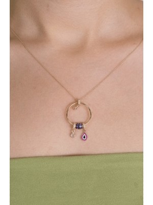 Halka Kolye 14 Ayar A035232