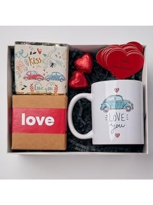 Nexa 100 Dilde Seni Seviyorum Mesaj Kartlı Hediye Kutusu